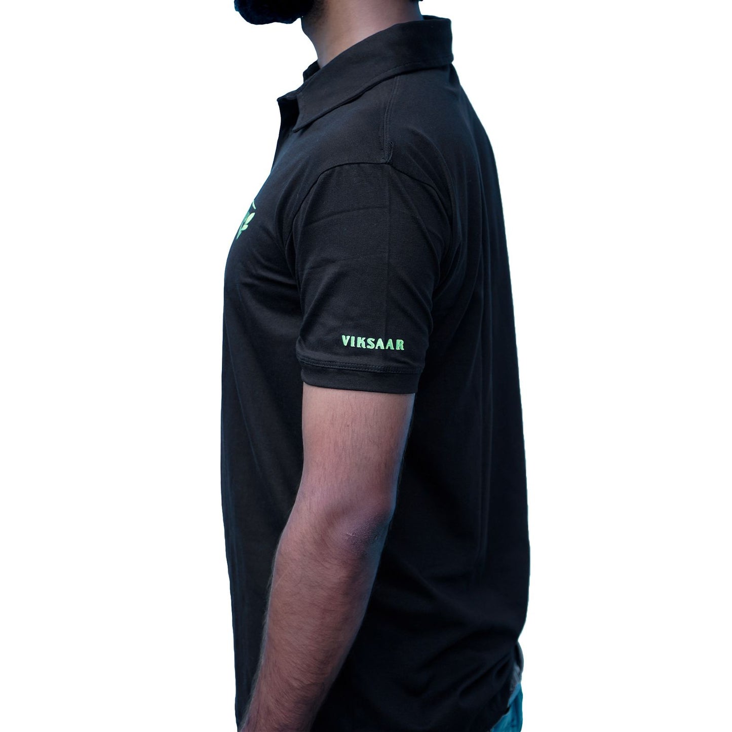 Slim Fit Polo T-Shirt Black