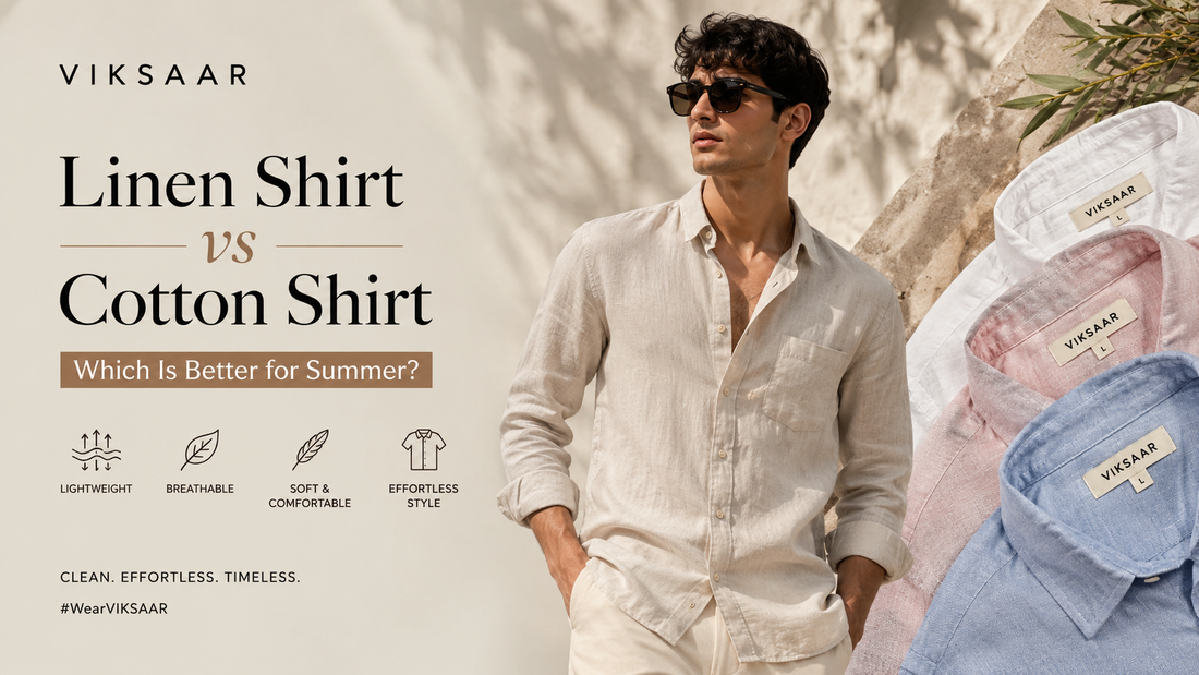 Linen Shirt vs Cotton Shirt: Which Is Better for Summer?