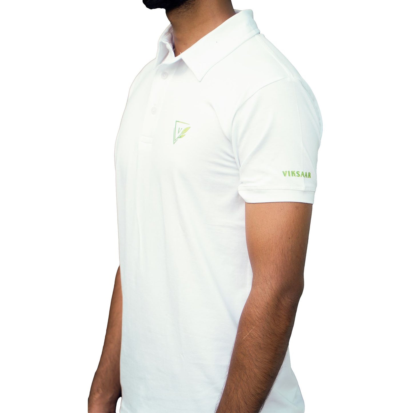 Slim Fit Polo T-Shirt White