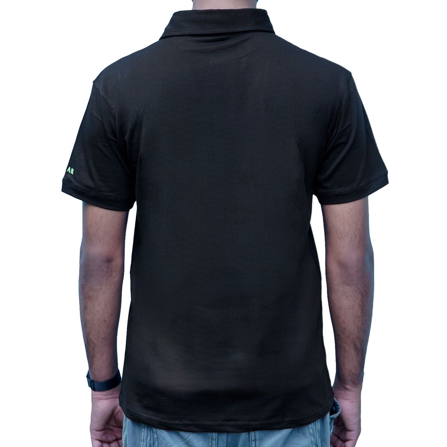 Slim Fit Polo T-Shirt Black