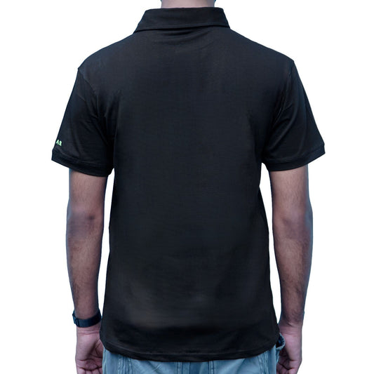 Slim Fit Polo T-Shirt Black